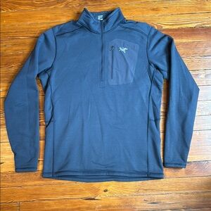 Arc'teryx Rho Heavyweight Fleece Jacket. Men’s size L. Navy blue
